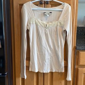 Anthropologie long sleeve shirt